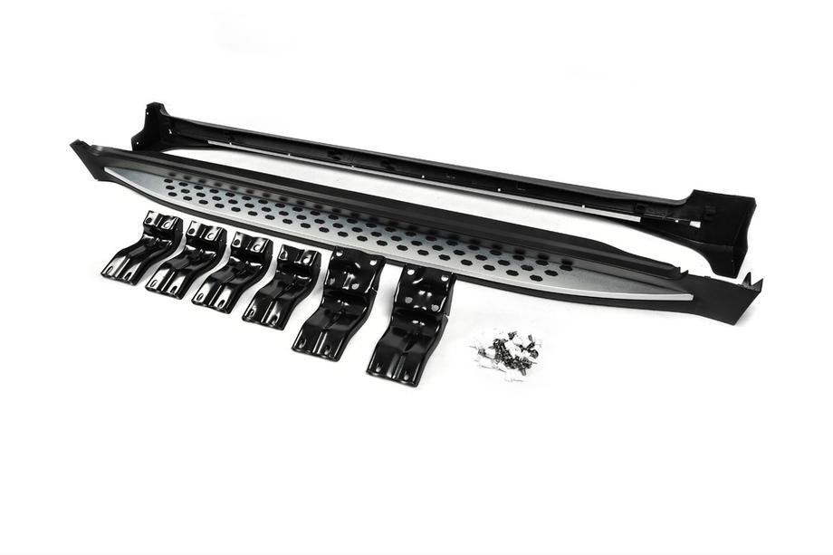 Chevrolet Captiva 2006-2019 Side Steps Niken-BMW-Style (2 pcs, Aluminum) Image