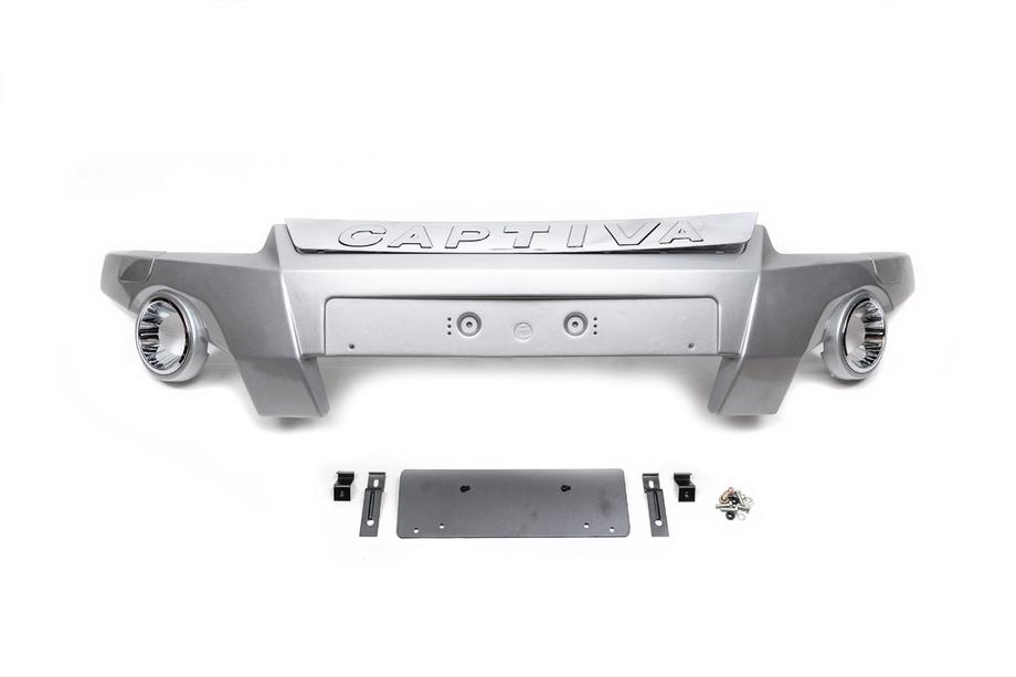 Chevrolet Captiva 2006-2019 Front Bumper Guard (Plastic) Image