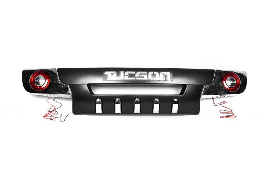 Hyundai Tucson JM 2004- Clearance! Rear Bumper Guard R001 (new from showroom) Image