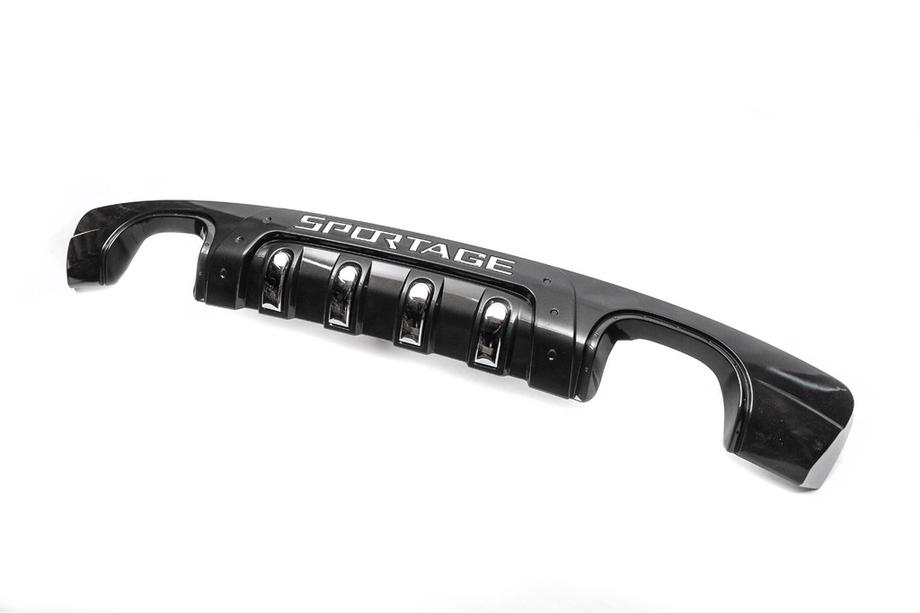 Kia Sportage 2004-2010 Rear Bumper Extension R002 (Plastic) Photo 3