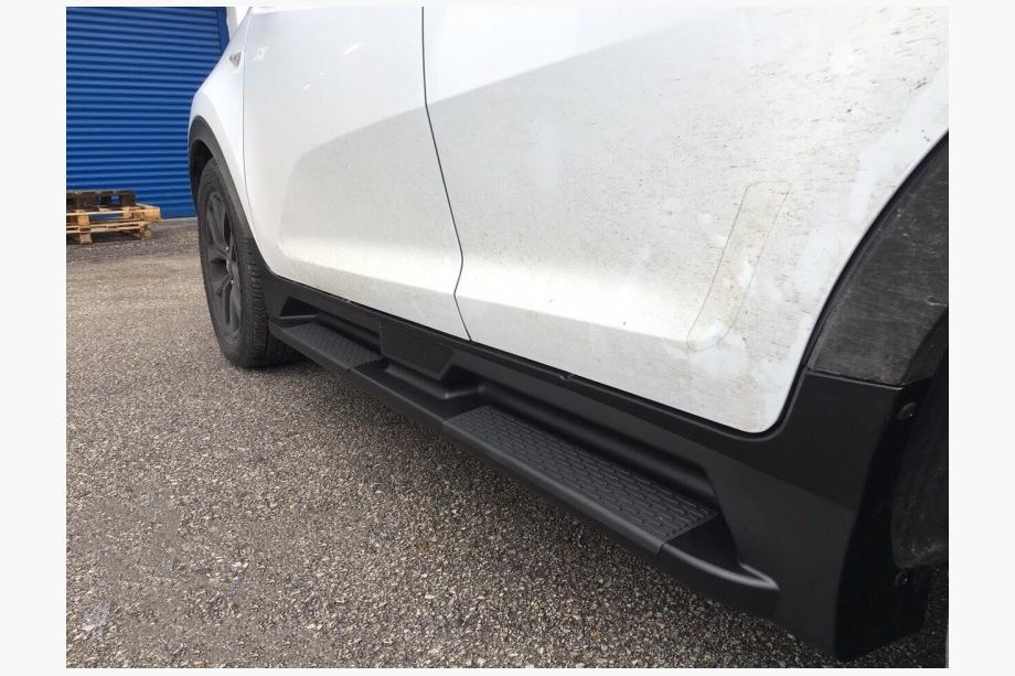 Kia Sportage 2010-2015 Side Steps Niken-Style S101 (2 pcs, Aluminum) Image