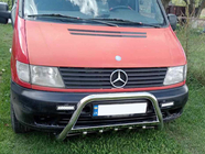 Mercedes Vito W638 1996-2003 Bull Bar WT003/4 (Stainless Steel) without inscription, 51mm photo 8