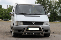 Mercedes Vito W638 1996-2003 Bull Bar WT003/4 (Stainless Steel) without inscription, 51mm photo 4