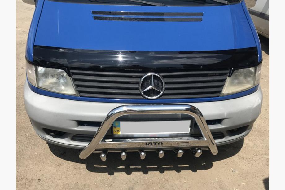 Mercedes Vito W638 1996-2003 Bull Bar WT003/4 (Stainless Steel) without inscription, 51mm Image