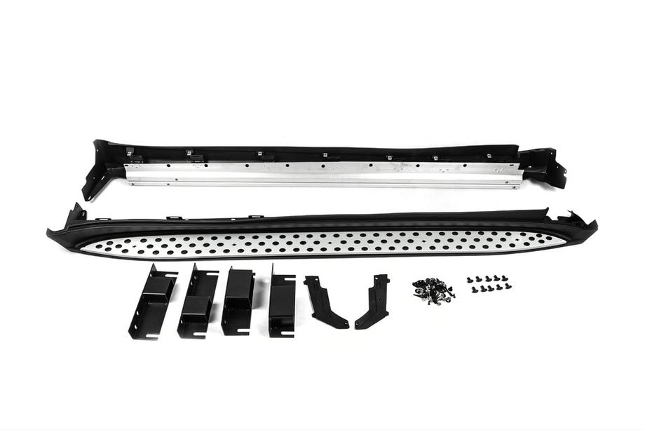 Mercedes ML W164 2005-2011 OEM Side Steps (2 pcs, Aluminum) Photo 16