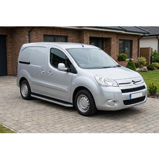 Side Steps Tayga Grey (2 pcs, Aluminum) Citroen Berlingo 2008-2018 photo 1