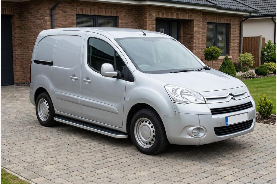 Citroen Berlingo 2008-2018 Side Steps Tayga Grey (2 pcs, Aluminum) Image