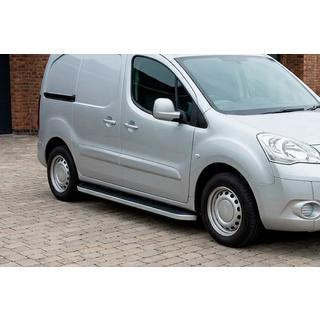 Side Steps Tayga Grey (2 pcs, Aluminum) Peugeot Partner Tepee 2008-2018 photo 1