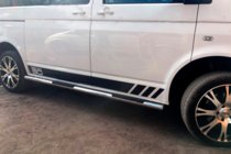 Volkswagen T5 Transporter 2003-2010 Side Bars (2 pcs, Stainless Steel) 60mm, Short Wheelbase photo 7