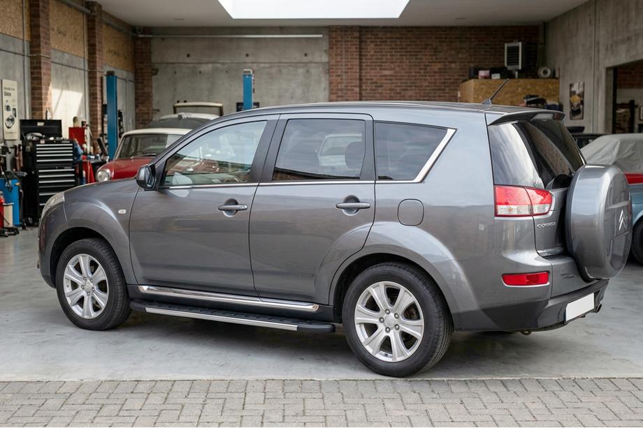 Citroen C-Crosser 2007-2013 Side Steps Duru (2 pcs, Aluminum) Image