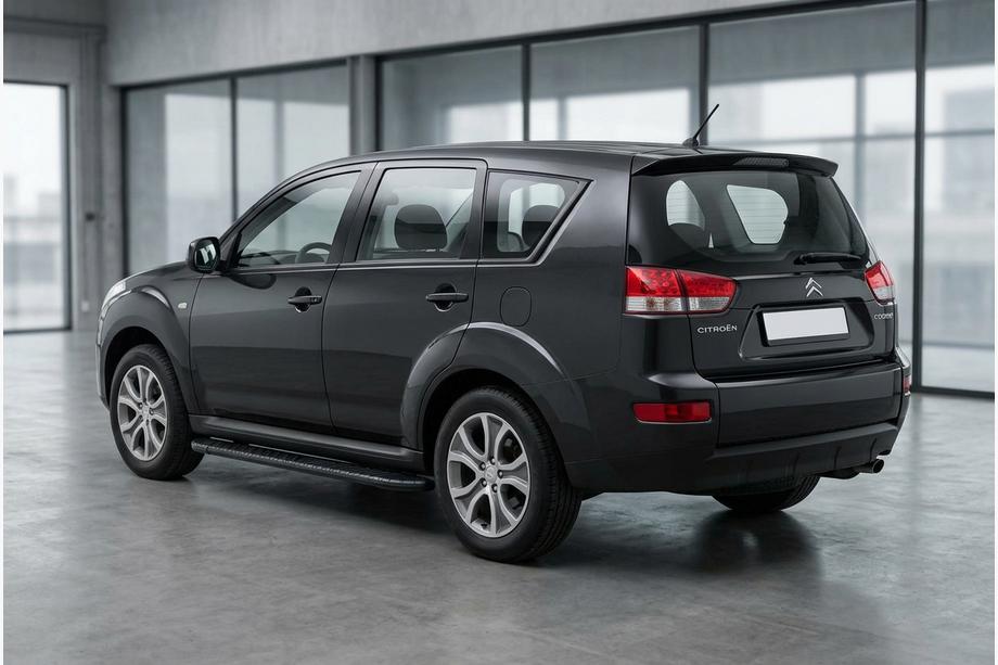 Citroen C-Crosser 2007-2013 Side Steps Bosphorus Black (2 pcs, Aluminum) Image