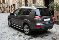 Citroen C-Crosser 2007-2013 Side Steps Tayga (2 pcs, Aluminum) photo 1