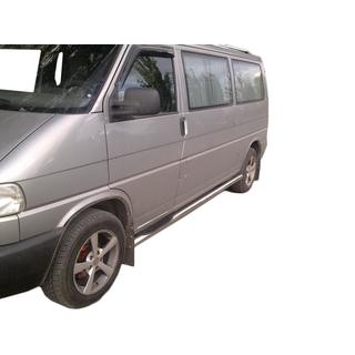 Side Bars (2 pcs, Stainless Steel) Volkswagen T4 Transporter 1990-2003 photo 1