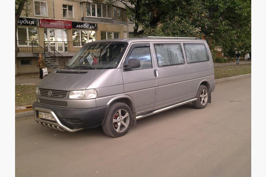 Volkswagen T4 Transporter 1990-2003 Side Bars (2 pcs, Stainless Steel) 70mm, Long Wheelbase Photo 2
