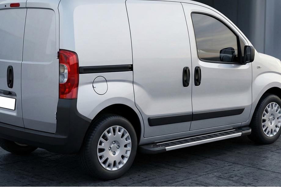 Citroen Nemo 2007-2017 Side Steps RedLine V1 (2 pcs, Aluminum) Image