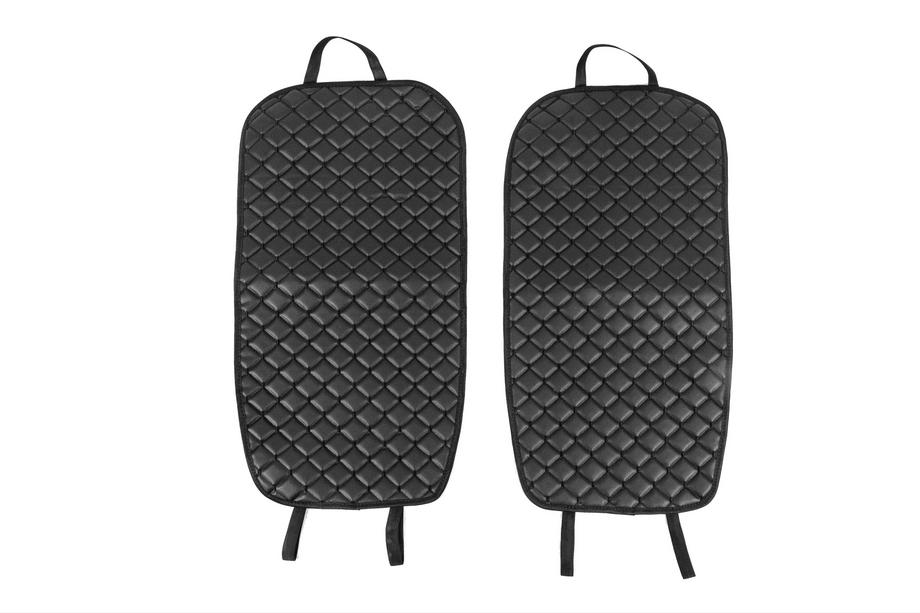 Rear Seat Covers ECO (Set, Black with Black Stitching) Photo 5