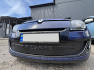 Renault Megane III 2009-2016 Winter grille cover (2009-2013, lower) Matte photo 5