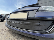 Renault Megane III 2009-2016 Winter grille cover (2009-2013, lower) Matte photo 7