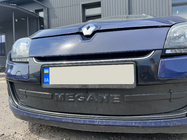 Renault Megane III 2009-2016 Winter grille cover (2009-2013, lower) Matte photo 6