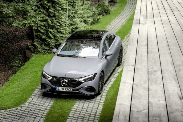 Mercedes-Benz EQE (V295): Review of the electric business-class sedan