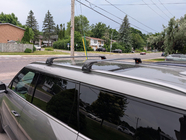 KIA EV9 Cross bars for integrated roof rails with key Ecem V2 (set of 2) up to 120 cm, Grey photo 17