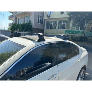 Roof rack (cross bars) for original mounting points Ecem V3 (2 pcs) BMW 5 Series F10/F11 2010–2016 photo 2