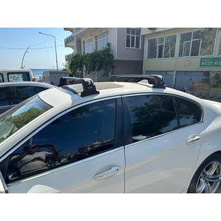 Roof rack (cross bars) for original mounting points Ecem V3 (2 pcs) BMW 5 Series F10/F11 2010–2016 photo 1