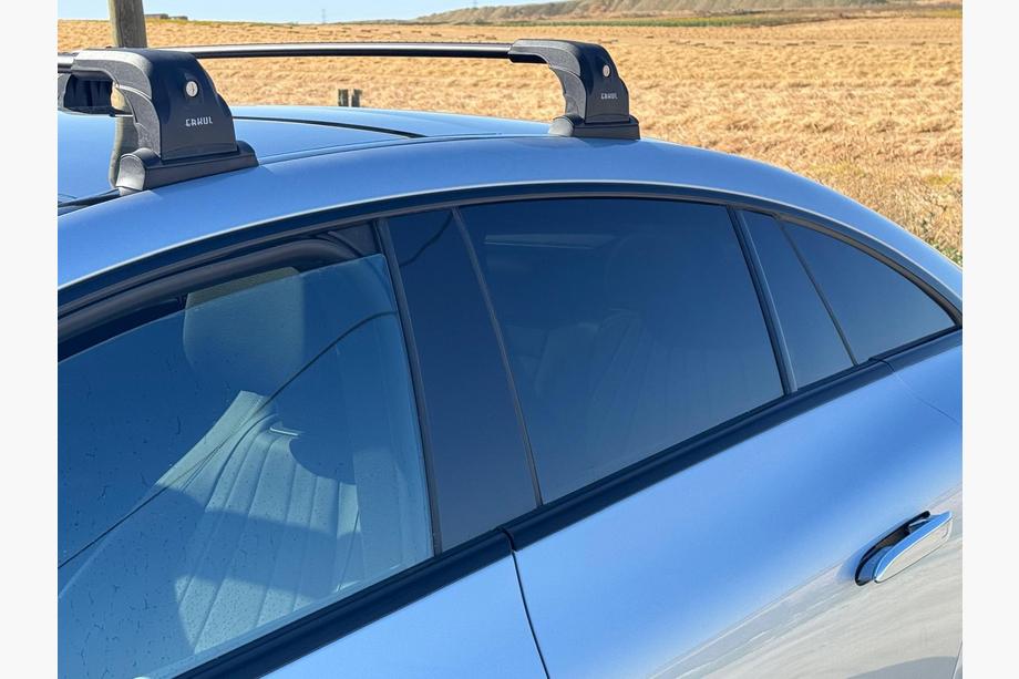 Mercedes-Benz E-Class Roof rack (cross bars) for original mounting points Ecem V3 (2 pcs) Grey, 110 cm Photo 2