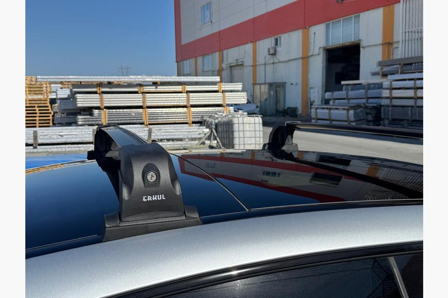 Mercedes-Benz E-Class Roof rack (cross bars) for original mounting points Ecem V3 (2 pcs) Grey, 110 cm Photo 8