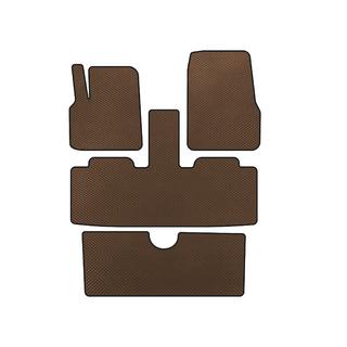 EVA Floor Mats (3 Rows, 7-Seater, Brown)
