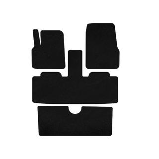 Textile Floor Mats Classic (3 Rows, 7-Seater, Black) photo 1