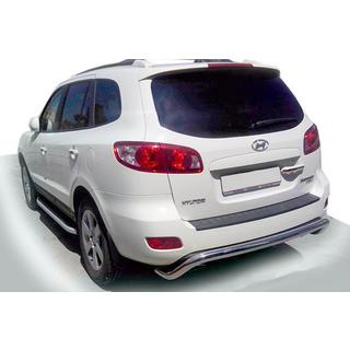 Rear Bar AK007 (Stainless Steel) Hyundai Santa Fe 2 2006-2012