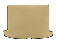 Renault Clio IV 2012-2019 Trunk Mat V2 (SW, Beige) photo 1