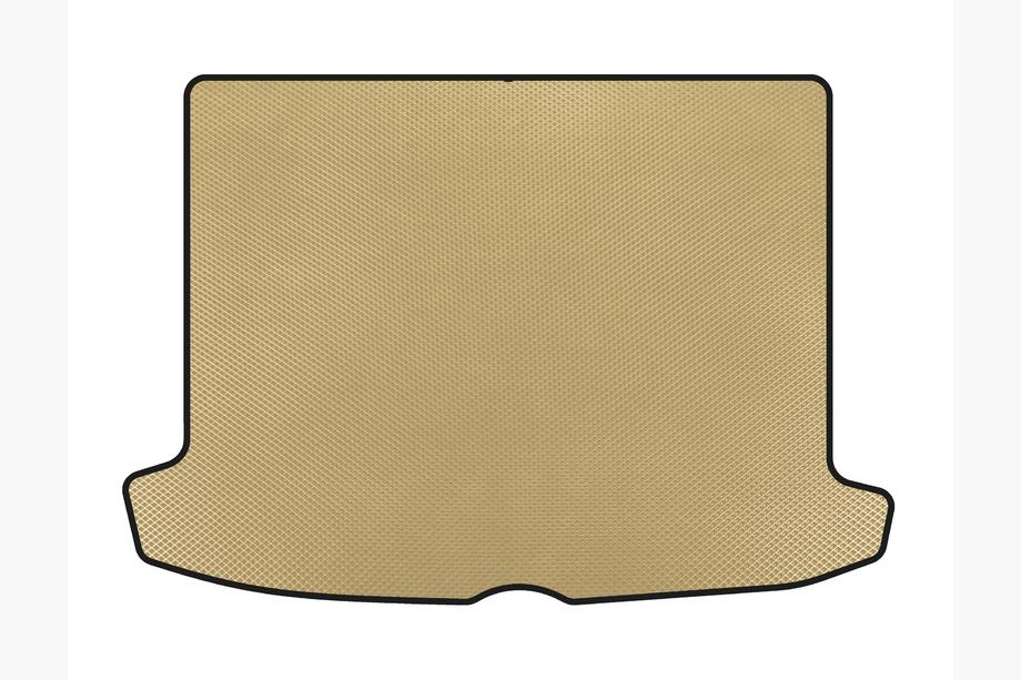 Renault Clio IV 2012-2019 Trunk Mat V2 (SW, Beige) Image