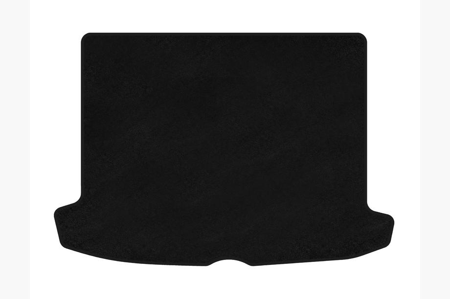 Renault Clio IV 2012-2019 Trunk Mat Textile Premium V2 (SW, Black) Image