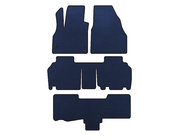 Renault Kangoo 2008–2020 EVA Floor Mats (3 Rows, 5-Door/7-Seater, Blue) photo 1