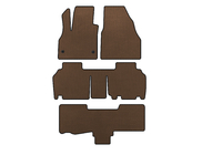 Renault Kangoo 2008–2020 EVA Floor Mats (3 Rows, 5-Door/7-Seater, Brown) photo 1