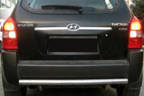 Hyundai Tucson JM 2004- Rear Bar AK002 (Stainless Steel) photo 3