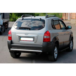 Rear Bar AK002 (Stainless Steel) Hyundai Tucson JM 2004- photo 2