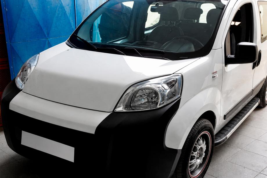 Peugeot Bipper 2008-2017 Side Steps Duru (2 pcs, Aluminum) Image