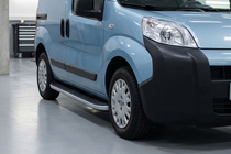 Peugeot Bipper 2008-2017 Side Steps Tayga Grey (2 pcs, Aluminum) photo 1