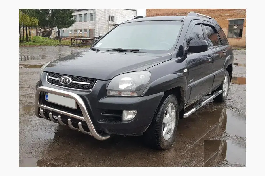 Kia Sportage 2004-2010 Bull Bar WT003 (Stainless Steel) Photo 5