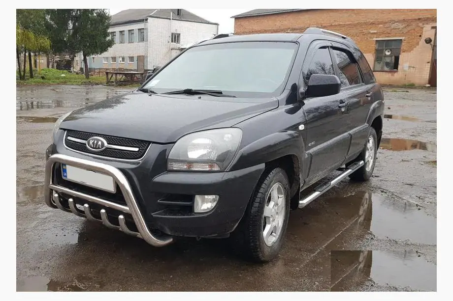 Kia Sportage 2004-2010 Bull Bar WT003 (Stainless Steel) Photo 1