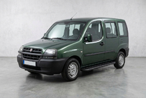 Fiat Doblo I 2001-2005 Side Steps Bosphorus Black (2 pcs, Aluminum) photo 1