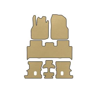 EVA Floor Mats (3 Rows, Beige)
