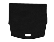 Renault Scenic/Grand 2016–2025 Premium textile trunk mat (upper, 5-seater, Black, Grand) photo 1