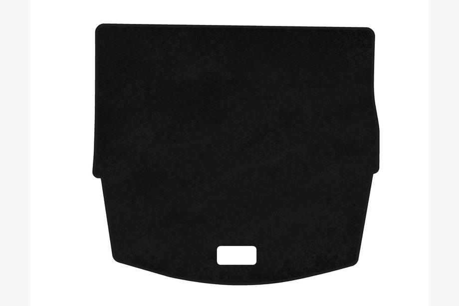 Renault Scenic/Grand 2016–2025 Premium textile trunk mat (upper, 5-seater, Black, Grand) Image