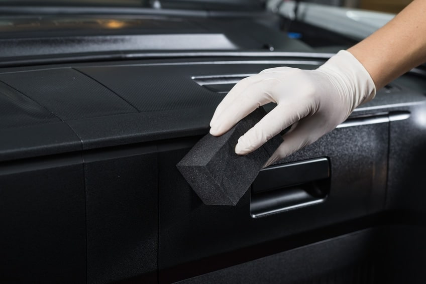 What to do if the plastic in your car is scratched?