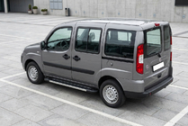 Fiat Doblo I 2005-2010 Side Steps RedLine V1 (2 pcs, Aluminum) photo 1
