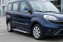 Fiat Doblo II 2010-2022 Side Steps Sunrise (2 pcs, Aluminum) photo 1